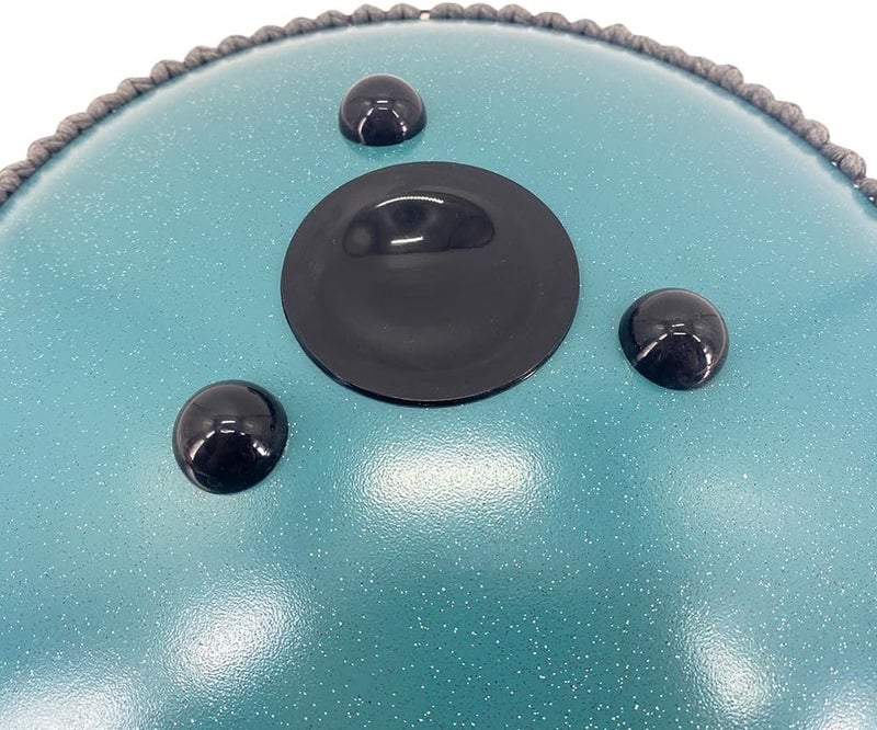 YoungMonic Steel Tongue Drum 13 Inches 15 Notes D Major Steel Drums Rain Chimes for Outside Percussion Instrument with Drum Mallets and Carry Bag - Image 5